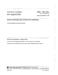 NBN ISO 5261:1992