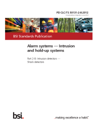 PD CLC/TS 50131-2-8:2012