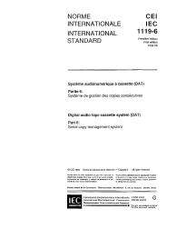 IEC 61119-6:1992
