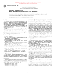 ASTM C156-98