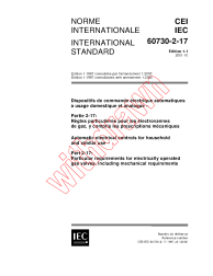 IEC 60730-2-17:1997+AMD1:2000 Consolidated