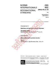IEC 60249-2-19:1992/AMD2:1994