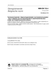 NBN EN 725-4:2006