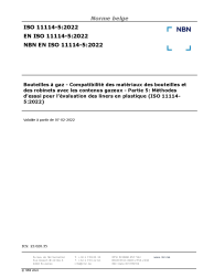 NBN EN ISO 11114-5:2022