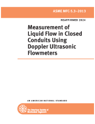 ASME MFC-5.3-2013 (R2024)