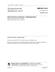 NBN EN 13318:2000