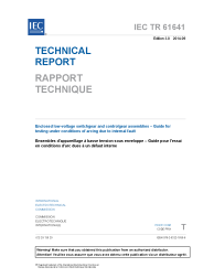 IEC TR 61641:2014
