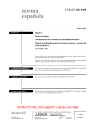 UNE-EN ISO 8988:2007