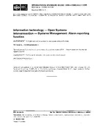 ISO/IEC 10164-4:1992/AMD1:1995/COR1:1996