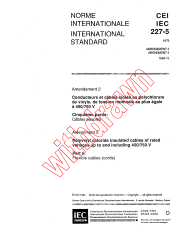 IEC 60227-5:1979/AMD2:1994