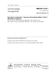 NBN EN 15755-1:2014