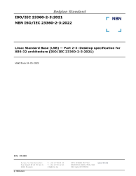 NBN ISO/IEC 23360-2-3:2022