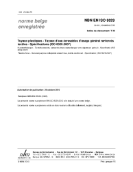 NBN EN ISO 8029:2010