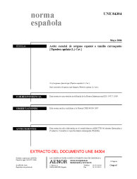 UNE 84304:2006 (R2016)