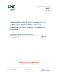 ESPECIFICACION UNE 0082:2024