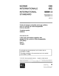 IEC 60061-3:1969/AMD26:2001