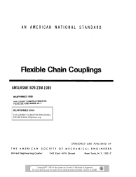 ASME B29.23M-1985 (R2004)