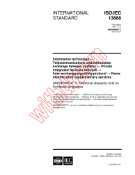 ISO/IEC 13868:1995/AMD1:2001