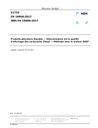NBN EN 16906:2017