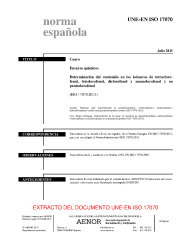 UNE-EN ISO 17070:2015