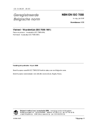NBN EN ISO 7088:2005
