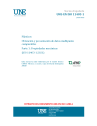 UNE-EN ISO 11403-1:2022