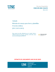 UNE-EN ISO 22653:2019