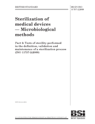 BS EN ISO 11737-2:2009