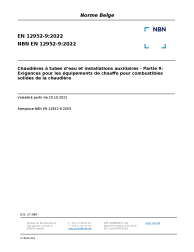 NBN EN 12952-9:2022