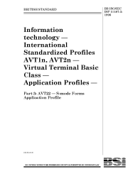 BS ISO/IEC ISP 11187-3:1996