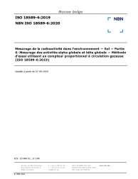 NBN ISO 18589-6:2020