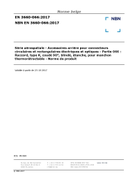 NBN EN 3660-066:2017