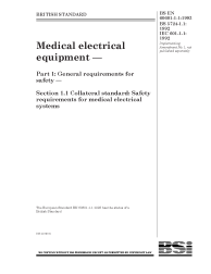 BS EN 60601-1-1:1993