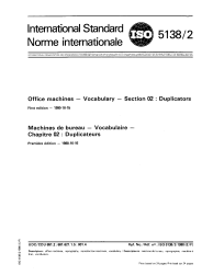ISO 5138-2:1980
