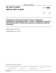 NBN EN 12977-4:2018