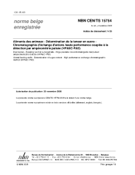 NBN CEN/TS 15754:2008