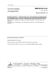 NBN EN ISO 5164:2014