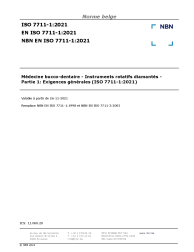 NBN EN ISO 7711-1:2021