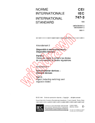 IEC 60747-3:1985/AMD2:1993