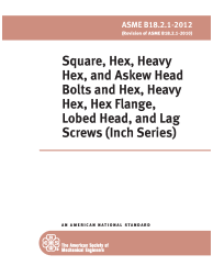ASME B18.2.1-2012
