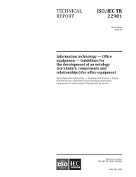 ISO/IEC TR 22981:2020