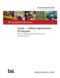 BS EN ISO 4210-5:2014