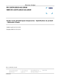 NBN EN 13374:2013+A1:2019