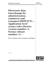 BS ISO 9735-1:2002