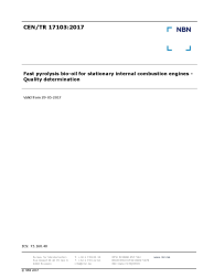 CEN/TR 17103:2017