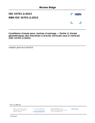 NBN ISO 10791-2:2023