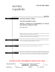 UNE-EN ISO 10819:2014