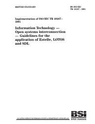 BS ISO/IEC TR 10167:1991