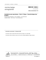NBN EN 13200-4:2007