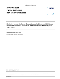 NBN EN ISO 7405:2018